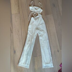 Camila Coelho Aurora‎ Jumpsuit in White XS